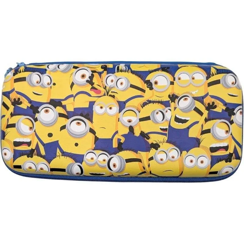 Custodia rigida Lazerbuilt Minions per Nintendo Switch 2 con vano giochi - immagine 1
