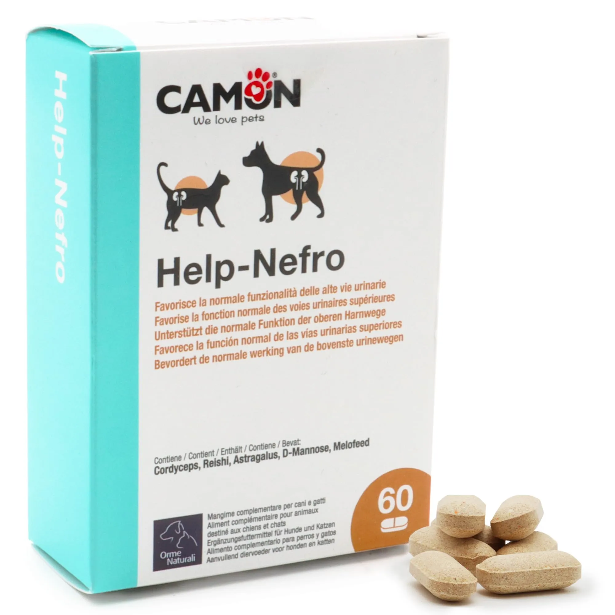 CAMON - Help-Nefro, Formato da 60 Compresse - immagine 1