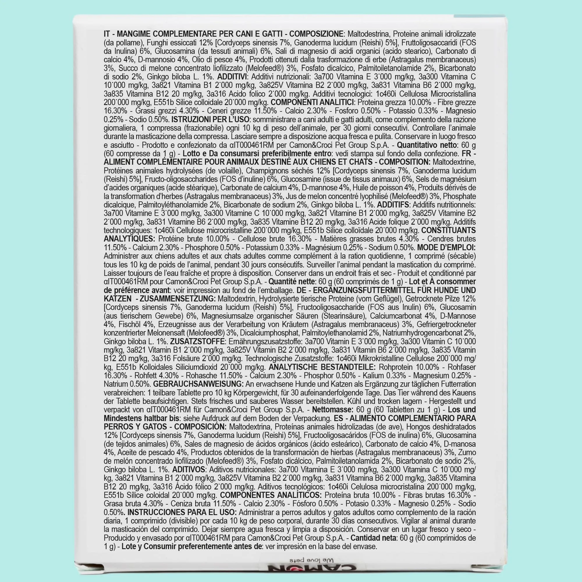 CAMON - Help-Nefro, Formato da 60 Compresse - immagine 7