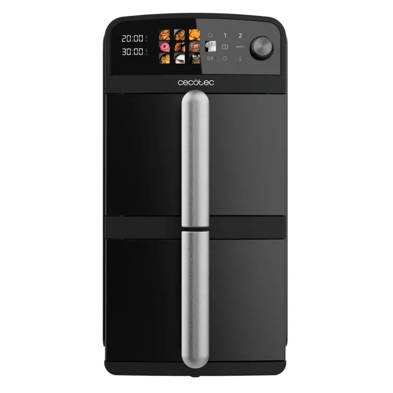 Friggitrice ad Aria Cecotec Cecofry DuoLevel 10000 Doppio Cestello 10 L 2400 W Sync - immagine 1