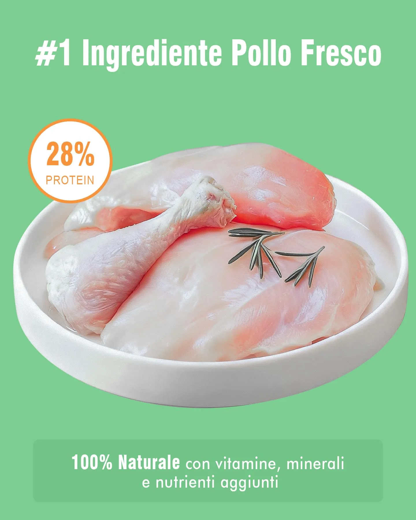 REVER Crocchette per Cani Adulti Senza Cereali con Pollo Fresco - immagine 3