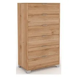 QUADRANTE 786 Cassettiera 6 Cassetti Rovere cadiz (70cm) - immagine 1