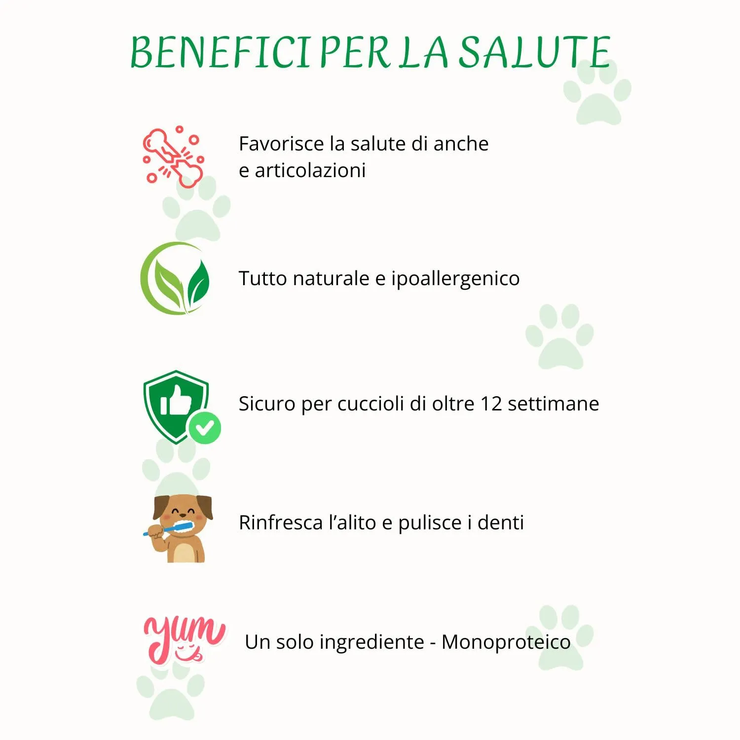 Punte di Ali di Pollo Essicato per Cani, 1000 g. - immagine 3