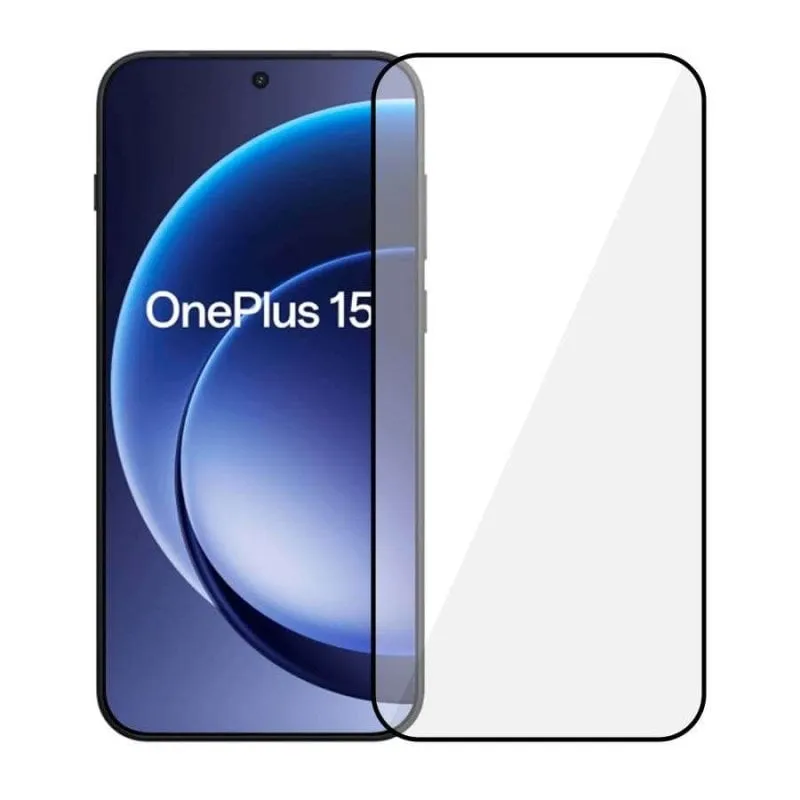 Vetro Temperato Oneplus 15 Protezione Completa Ultra Sottile Bordi a Bordi - immagine 1