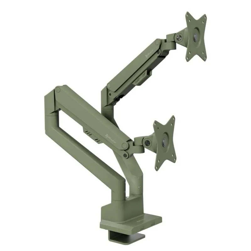 Arozzi AZ-ALZARE-NEO-DUO-FST Supporto Monitor da Tavolo 2 Bracci 17 a 32" VESA 75x75 a 100x100 Max 18Kg - immagine 1