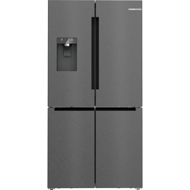 Frigorifero Americano Bosch KFI96AXEA No Frost 183cm 574L E Nero Inox WiFi - immagine 1