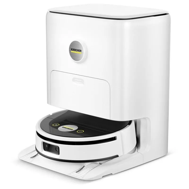 Robot Aspirapolvere e Lavapavimenti Kärcher RVF 7 Comfort Autosvuotamento Navigazione LiDAR 13.000 Pa Telecamera Controllo Vocale - immagine 1