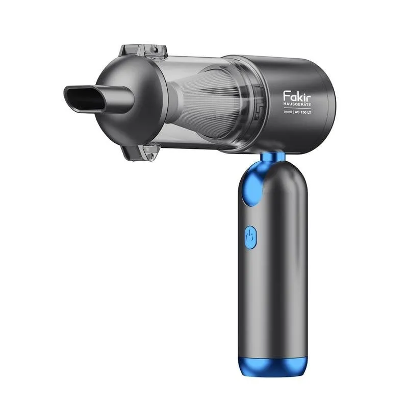 Aspirabriciole Fakir 2993003 120W 35min Filtro EPA E12 0,15L Blu Grigio Accessori - immagine 1