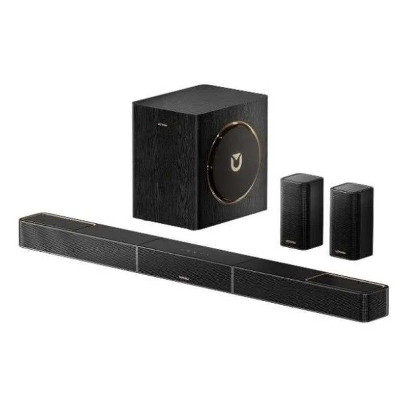 Barra di Suono Ultimea Skywave F40 5.1.2 200W Bluetooth HDMI eARC Subwoofer Dolby Atmos Nera - immagine 1