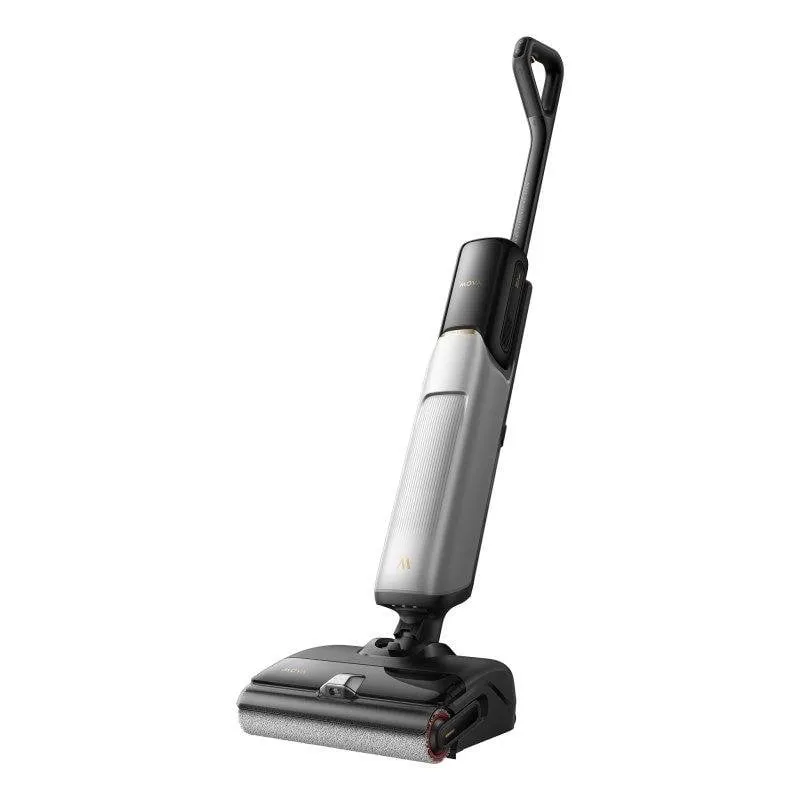 Aspirapolvere senza Fili Mova X4 Pro 450W 45min Lavapavimenti senza Sacco Serbatoio 0,76L Nero Grigio - immagine 1