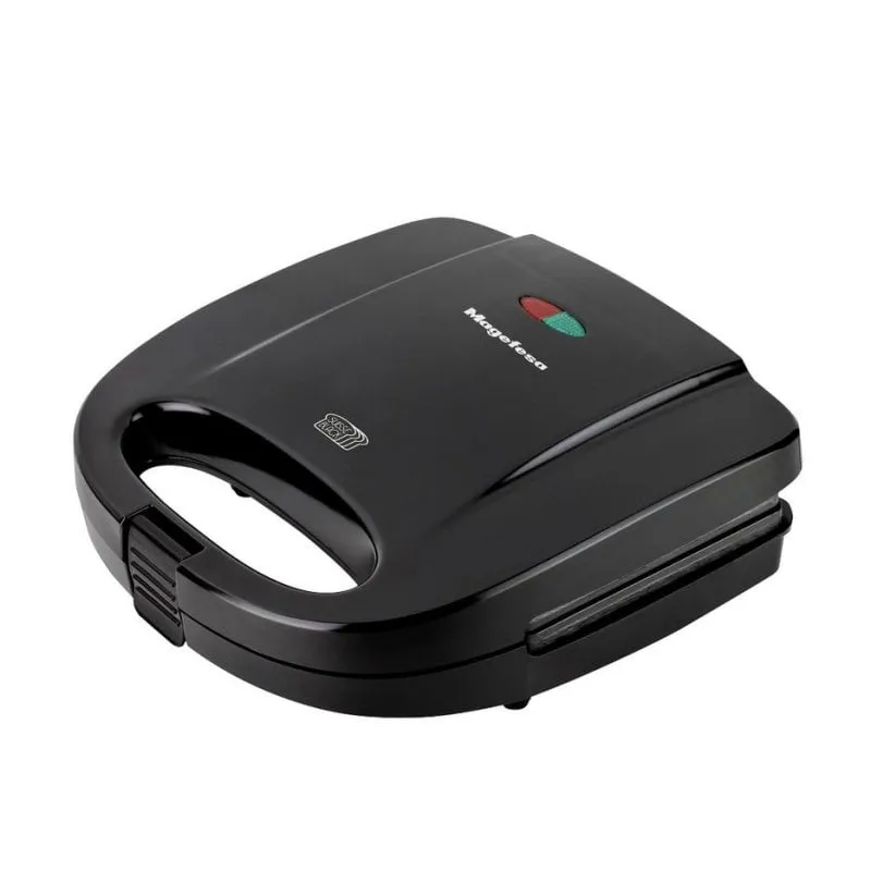 Sandwichera Magefesa 3126 Nero 750 W piastre antiaderenti manico freddo - immagine 1
