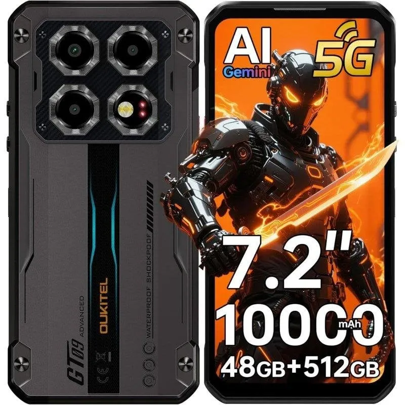 Oukitel WP60 5G 16GB 512GB 7.2" Nero - immagine 1