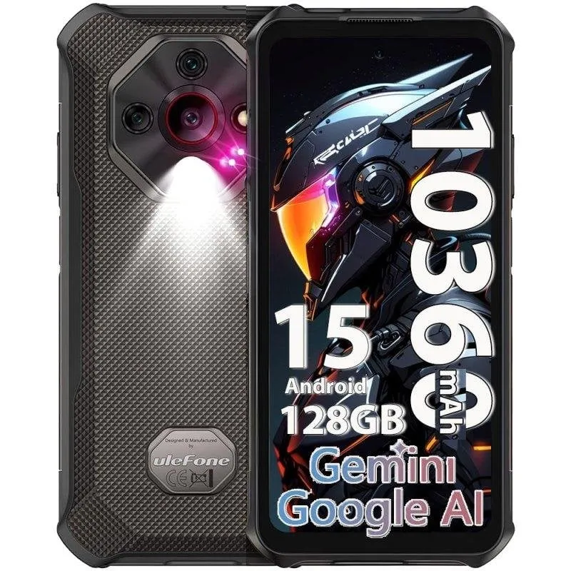 Ulefone Armor X16 4G 6GB 128GB 6.56" Nero NFC - immagine 1