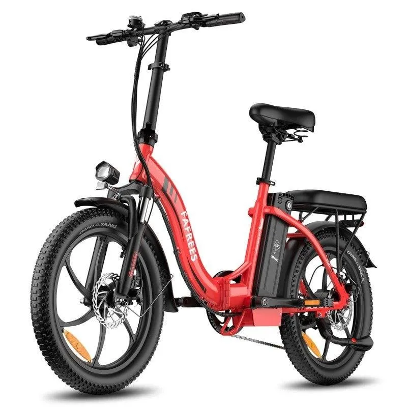 Bicicletta elettrica Fafrees F20 250W 36V 18Ah Disco 20" Rossa - immagine 1