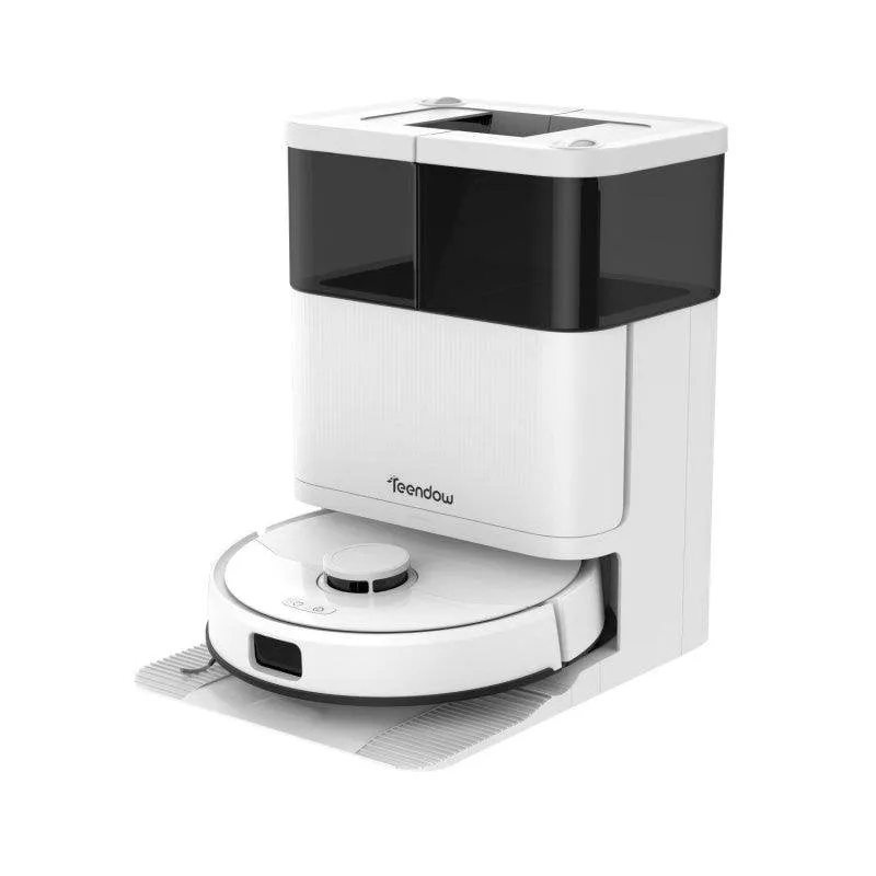 Robot Aspirapolvere e Lavapavimenti Teendow D63s Ultra Autosvuotamento Navigazione Avanzata 10.000 Pa - immagine 1