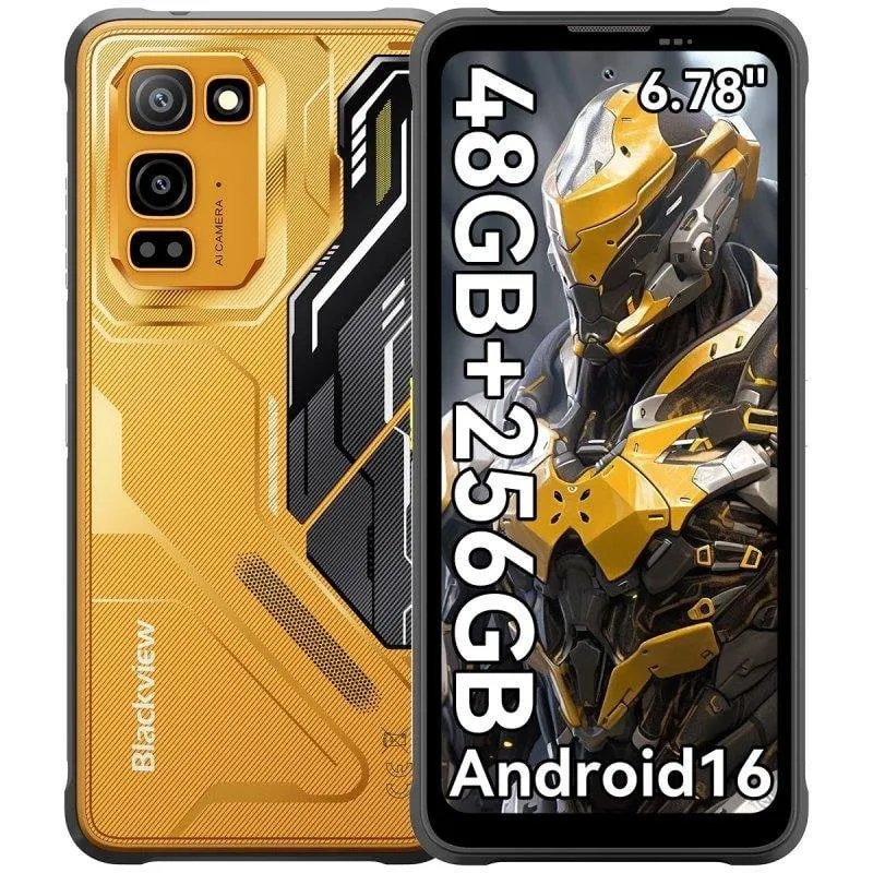Blackview Fort 5 4G 12GB 256GB Giallo 6,78" Dual SIM - immagine 1