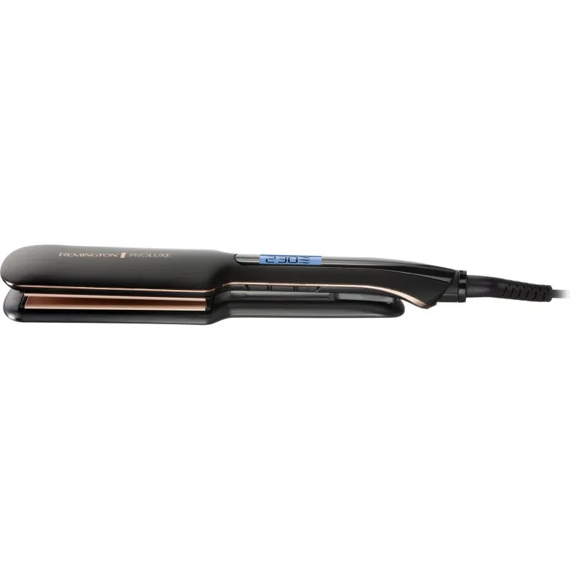Piastra per Capelli Ceramica Remington S9150B 230ºC 9 Livelli Piastre Flottanti Spegnimento Automatico Nero - immagine 1
