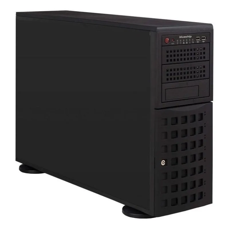 Server Bluechip SERVERline T40330s Intel Xeon Bronze 3408U 32GB 1,92TB SSD Tower 4U - immagine 1