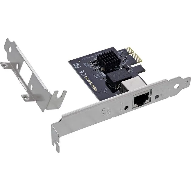 Scheda di Rete InLine 51125T PCI Express 2.5GbE VLAN Jumbo Frame - immagine 1