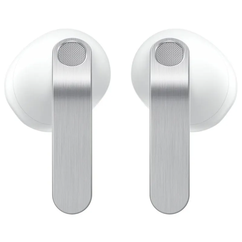 Auricolari Samsung Galaxy Buds4 wireless Bluetooth con Cancellazione Attiva del Rumore Bianchi - immagine 1