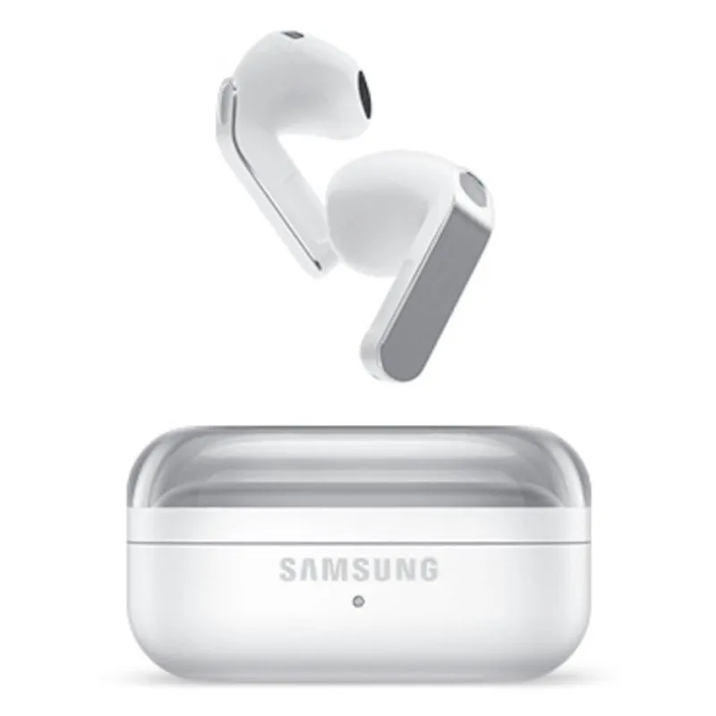 Samsung Galaxy Buds4 auricolari wireless Bluetooth con cancellazione attiva del rumore avanzata bianchi, resistenza IP54 - immagine 1