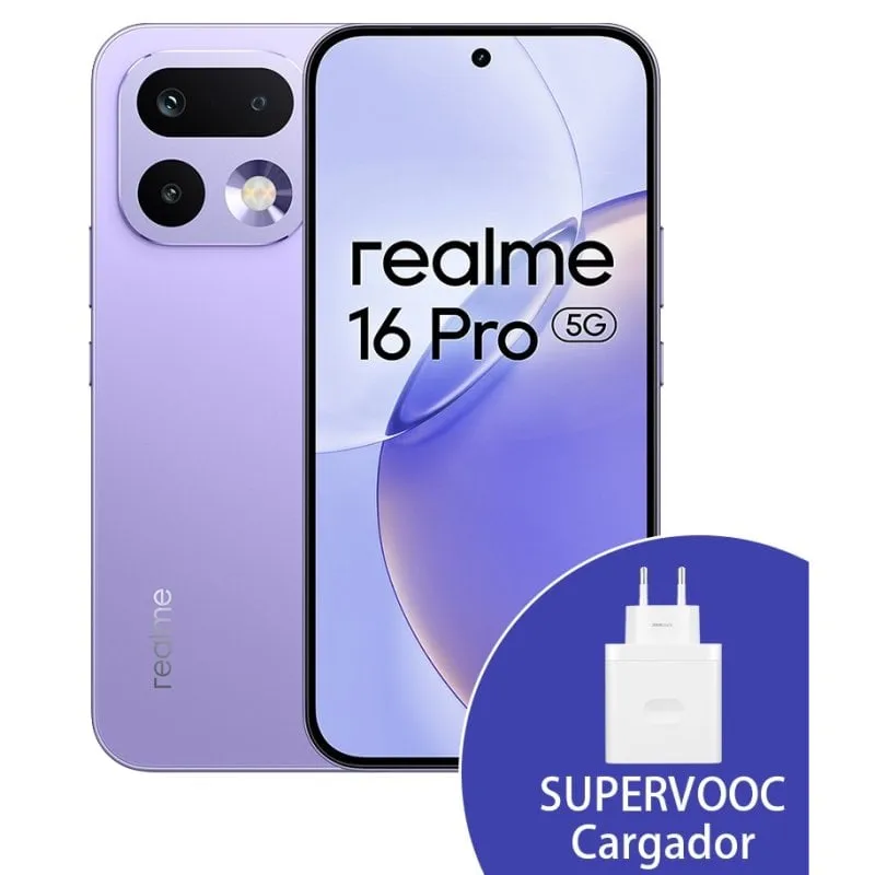 Realme 16 Pro 5G 8GB 256GB AMOLED 6.7" Viola - immagine 1