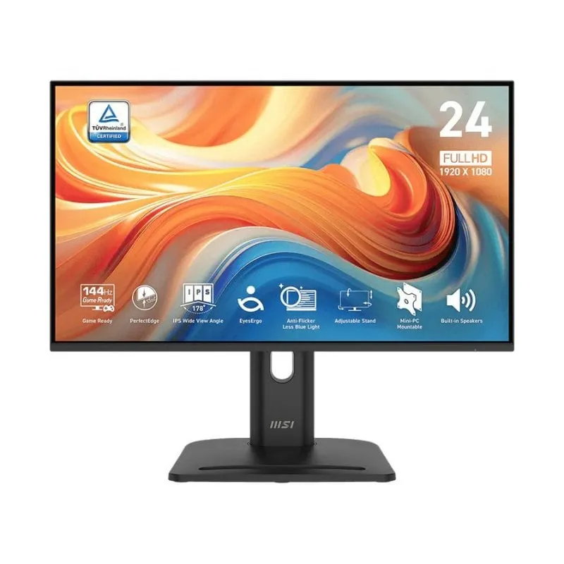 Monitor PC MSI Pro MP245PGN E14 23,8" Full HD 144Hz IPS 4ms Altoparlanti - immagine 1