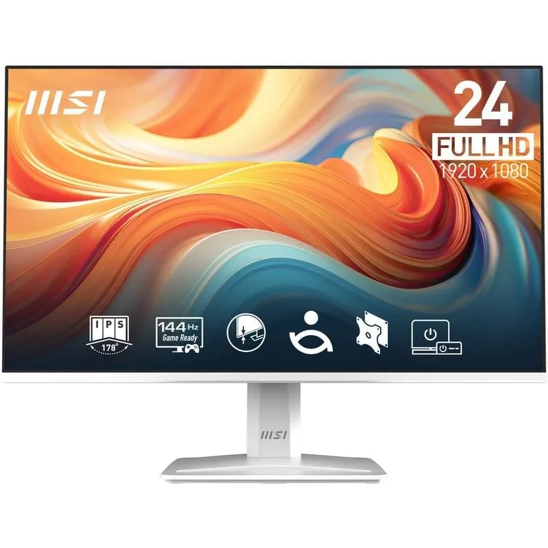 Monitor PC MSI Pro MP243W E14 23,8" FullHD 144Hz IPS HDR 45ms Altoparlanti - immagine 1
