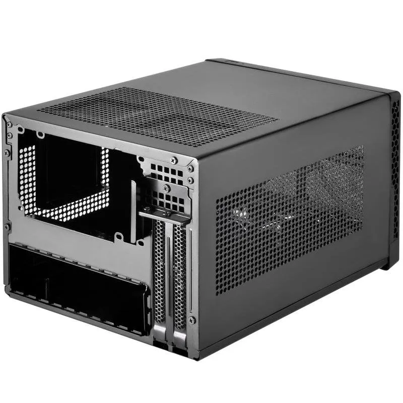 Torre SilverStone SG13B-Q Mini ITX Nero Compatta Senza Alimentatore - immagine 1