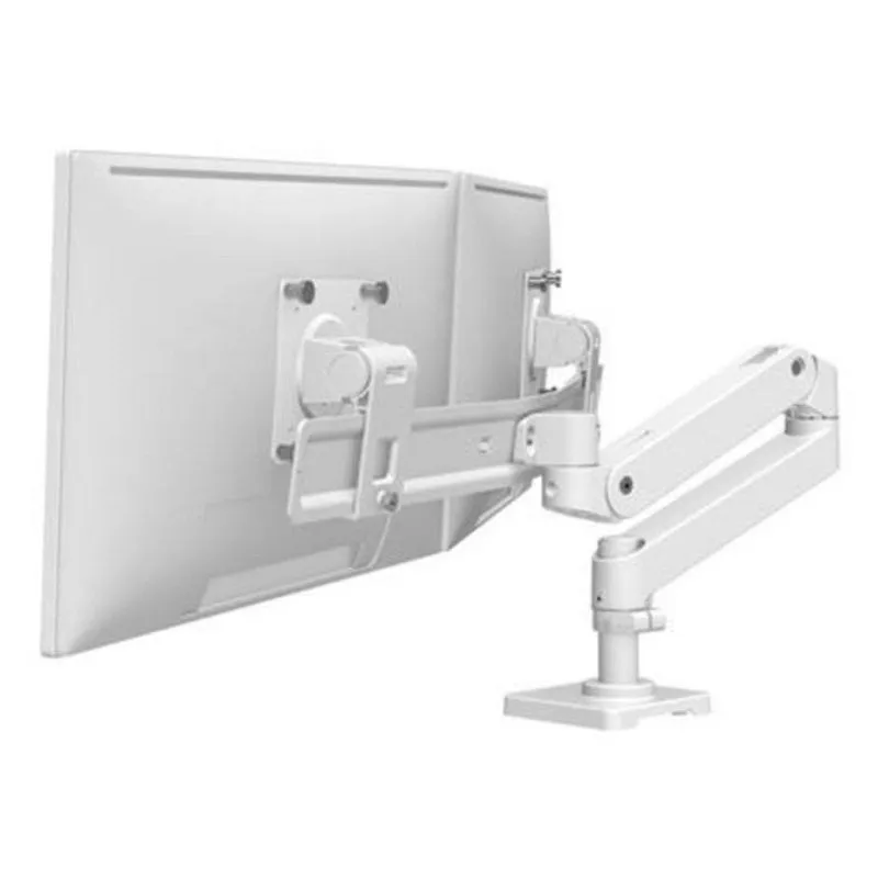 Ergotron 45-684-290 Supporto Monitor Doppio da Scrivania 17 a 27" VESA 75x75 a 100x100 Max 8,5kg - immagine 1