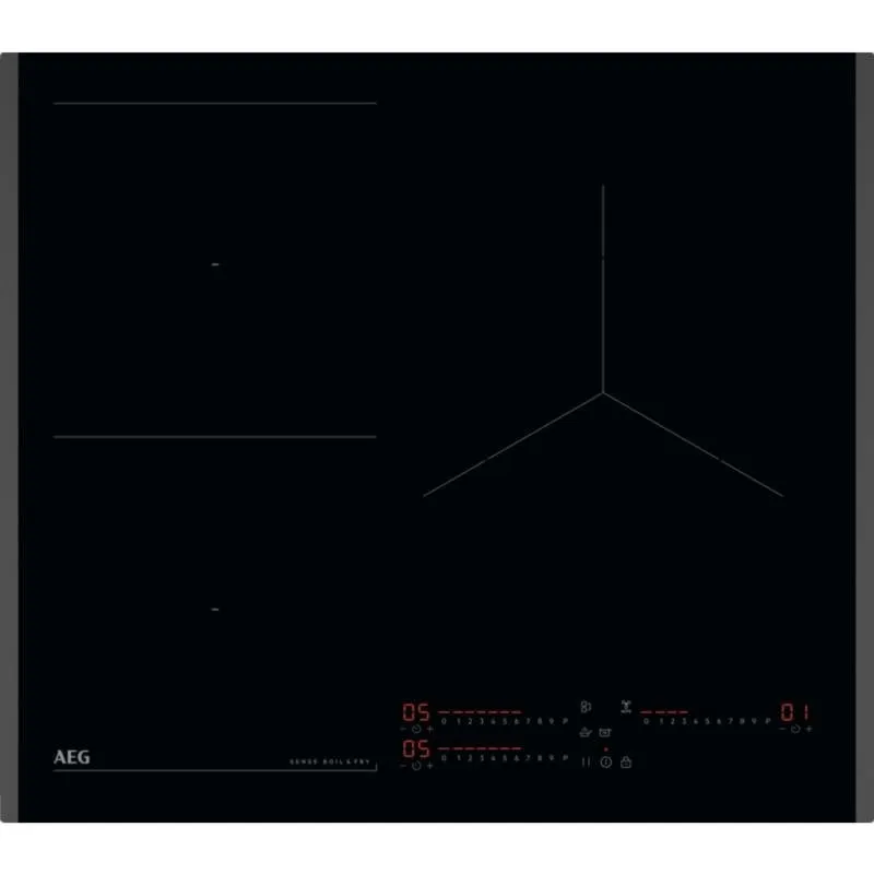 Piano a induzione AEG TI63IQ30FB 60 cm 3 zone SenseBoil PowerBoost Hob2Hood - immagine 1