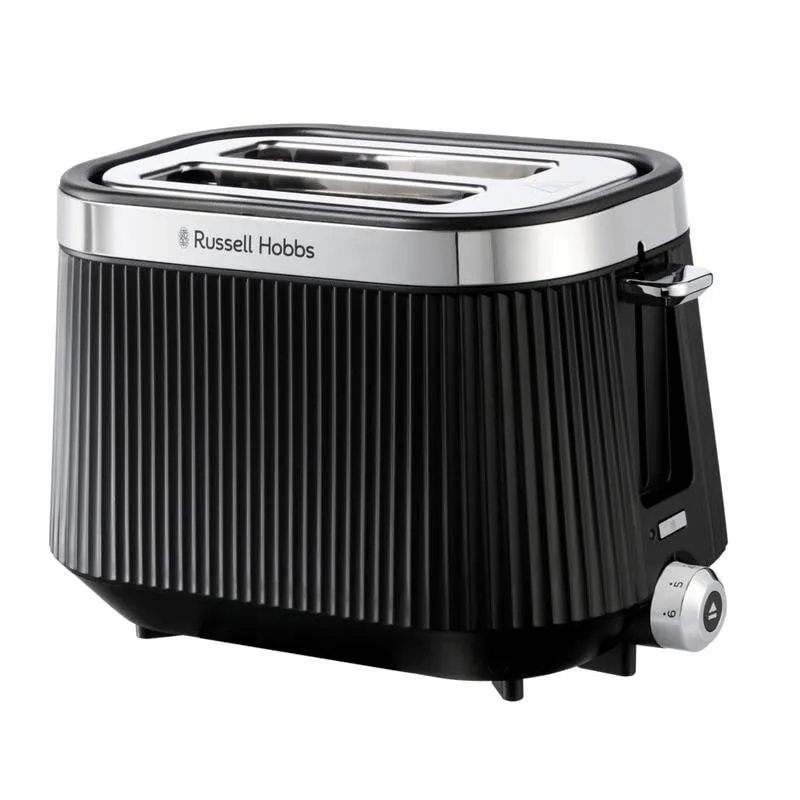 Tostapane Russell Hobbs Bronte 2 fette nero opaco 980 W slot extra-largo - immagine 1
