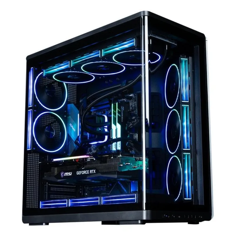 Torre ATX Zalman P60 Black ARGB 5 Ventole Vetro Temperato USB-C - immagine 1