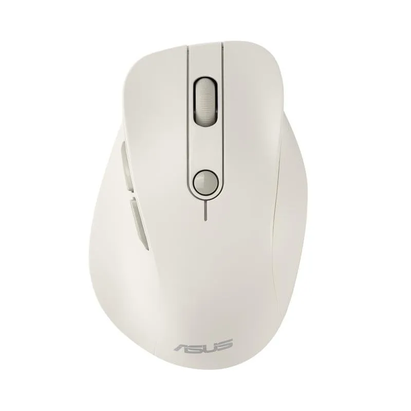 Ratón ASUS MD105 Wireless RF Bluetooth 2400DPI Beige Ergonomico - immagine 1