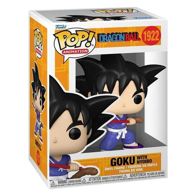 Figura Funko Goku con Nyoibo Dragon Ball vinile 12,7 cm - immagine 1