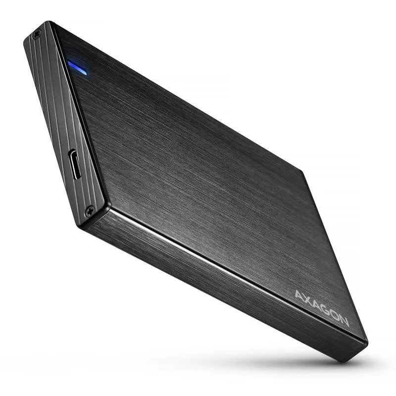 Box Esterno Axagon EE25-XA6C 2.5 pollici Alluminio Nero USB-C UASP - immagine 1