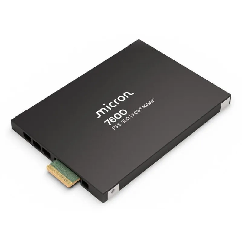 Disco Duro Micron 7600 PRO 3,84TB SSD U.2 PCIe 5.0 NVMe Sicurezza Avanzata - immagine 1