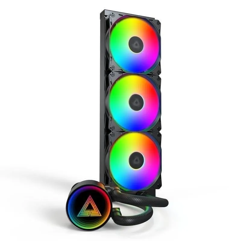 Refrigeración Líquida Montech LightFlow ARGB 360mm 3 Ventiladores LED - immagine 1