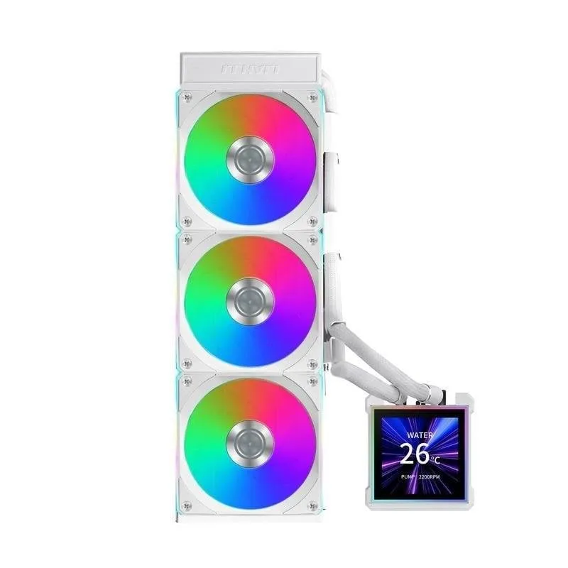 Refrigeración Líquida Lian Li HydroShift II LCD-S 360 mm 3 Ventiladores RGB LCD - immagine 1