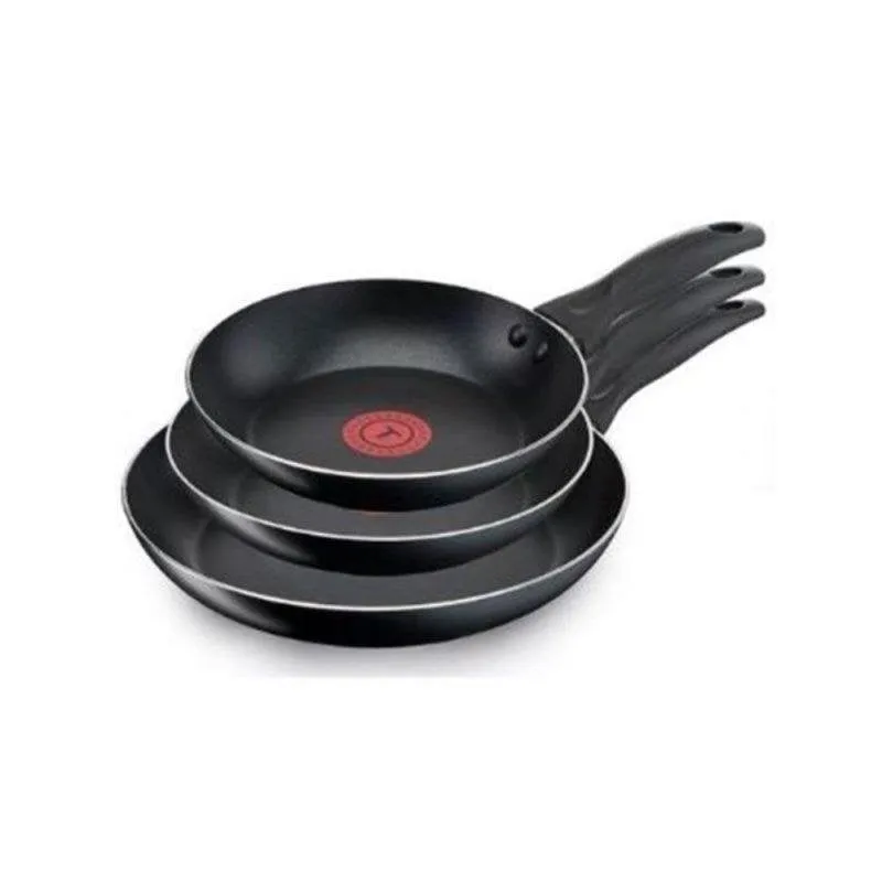 Padella Tefal C422s3a Set 20 26 28 cm Rivestimento Antiaderente - immagine 1