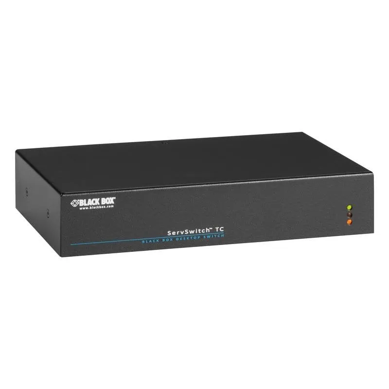 Switch KVM Black Box ACX1004A-HID2 4 Porte USB VGA Nero - immagine 1