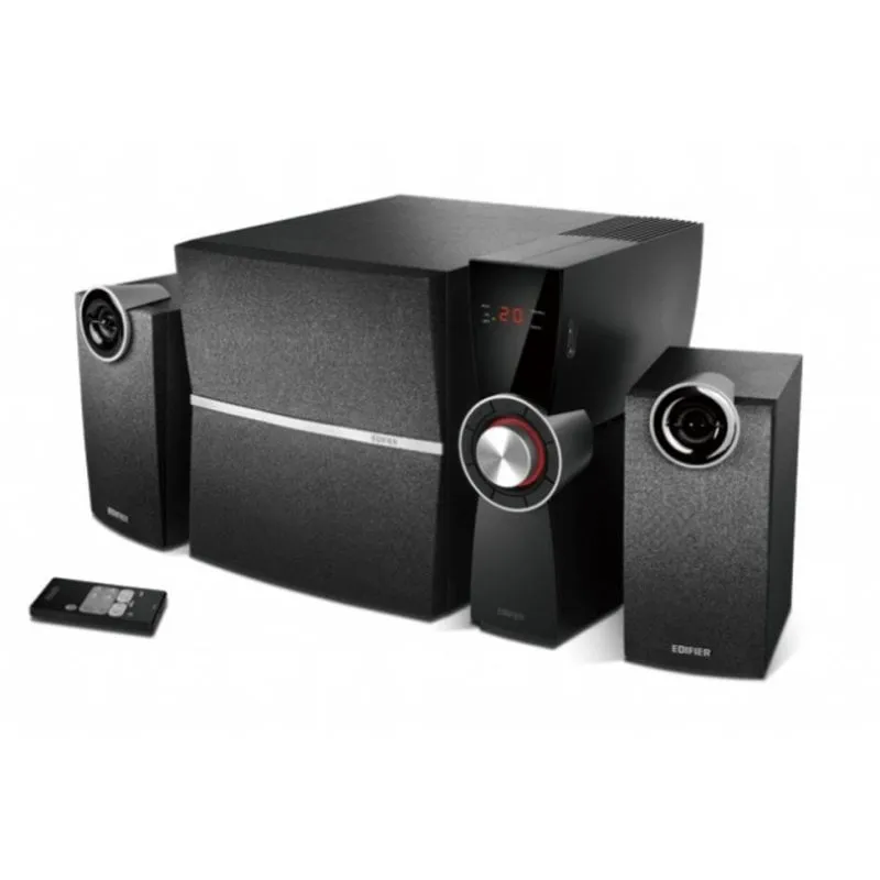 Altavoces Edifier 2.1 cablati 53W amplificatore indipendente telecomando - immagine 1