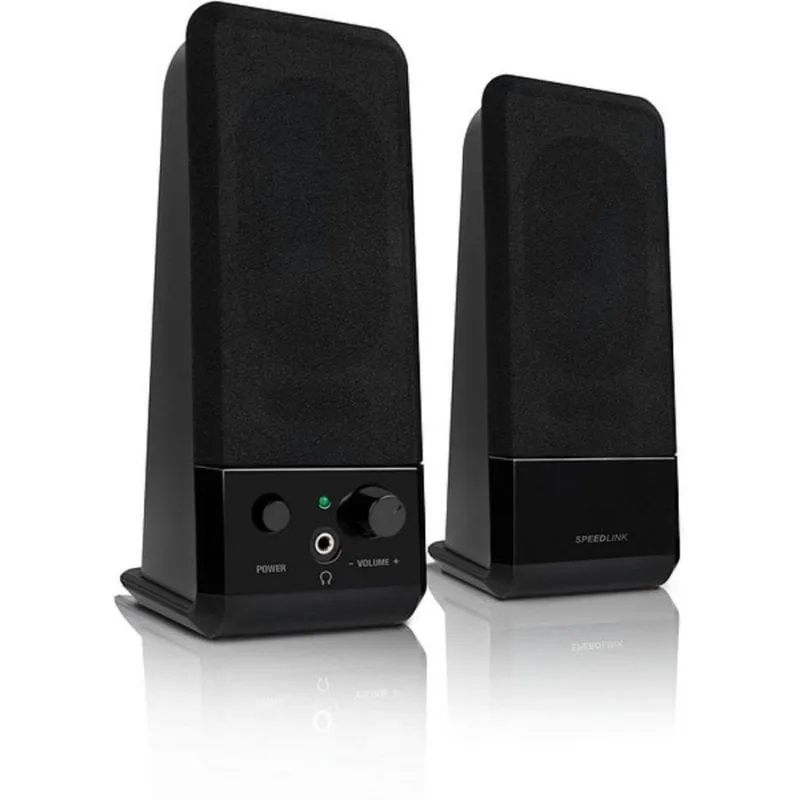 Altavoces Speedlink 2.0 cablati USB 5W con LED integrato - immagine 1