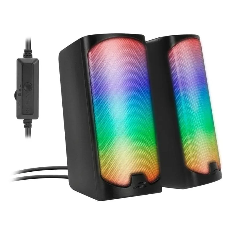 Altavoces Speedlink 2.0 wireless e cablati 6W con RGB e Bluetooth - immagine 1