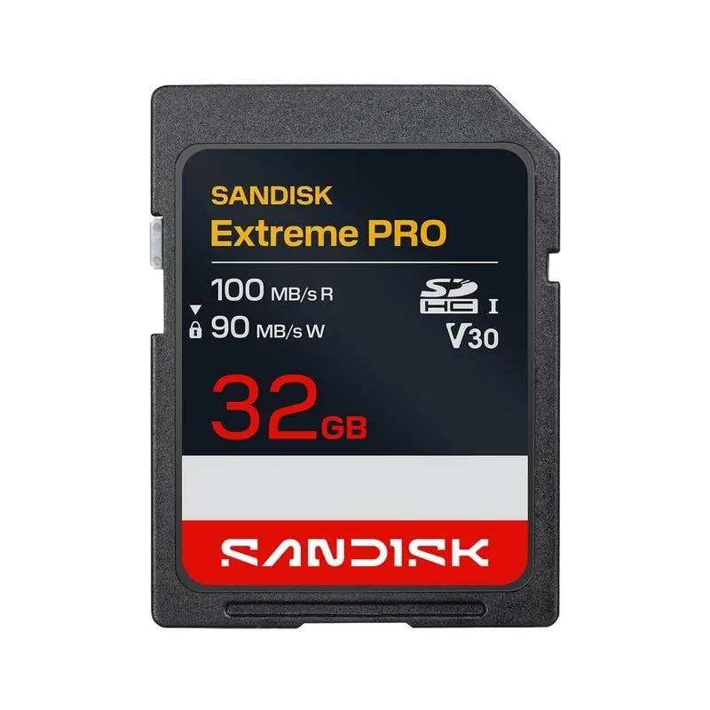 Scheda SanDisk Extreme Pro 32GB SDHC UHS-I V30 100MB/s - immagine 1