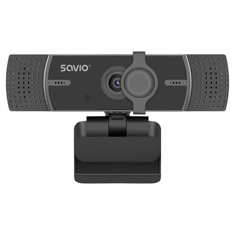 Webcam Savio CAK-05 2K Ultra HD Autofocus Microfono Cancellazione Rumore - immagine 1