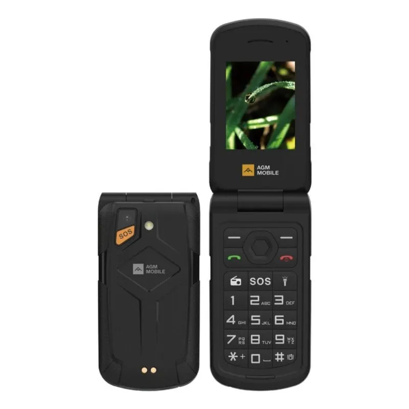 Telefono AGM M10 resistente Dual SIM 2.4 Bluetooth IP68 IP69 Nero - immagine 1