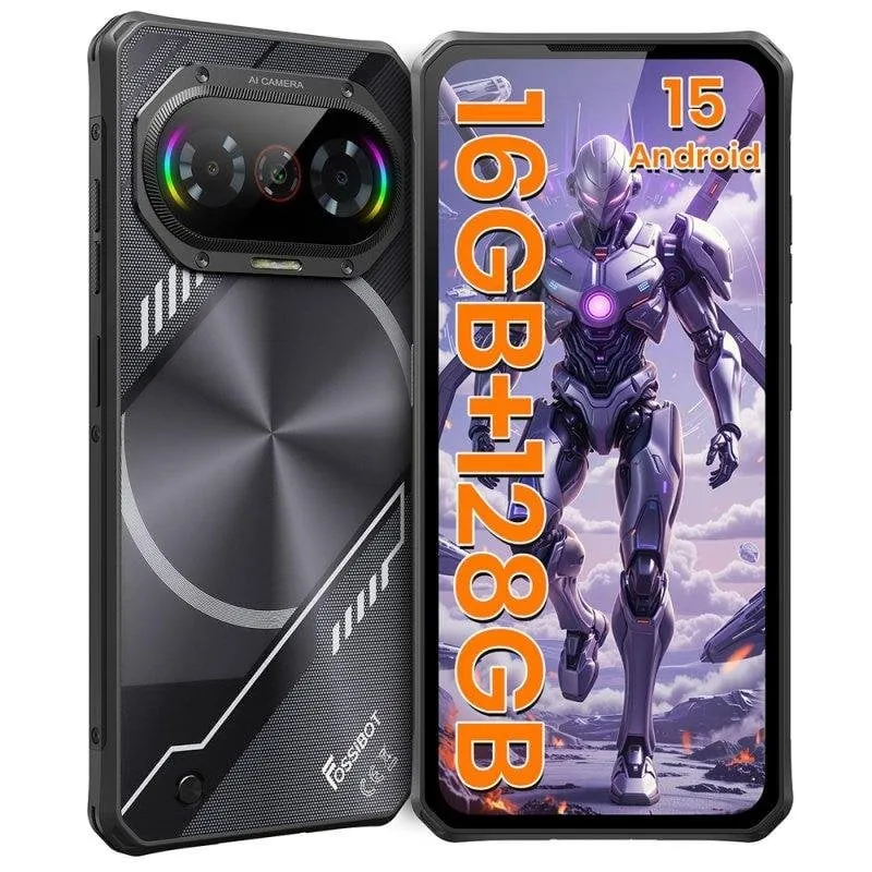 Fossibot F114 4G 4GB 128GB 6.67" Nero - immagine 1