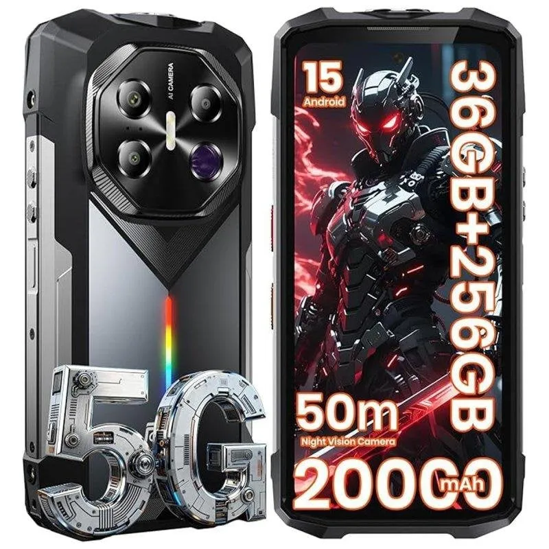 Fossibot F113 5G 12GB 256GB 6.78" Nero - immagine 1