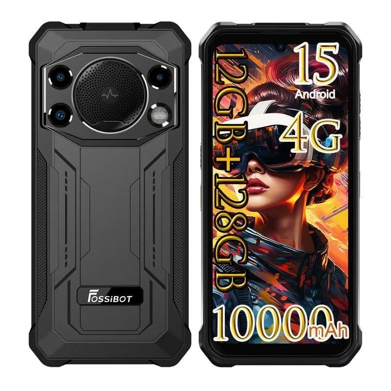 Fossibot F110L 4G 4GB 128GB 6.75" Nero - immagine 1